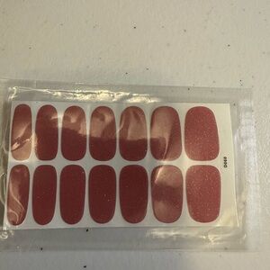 🧡10/$10 Glittery Pink Nail Wraps